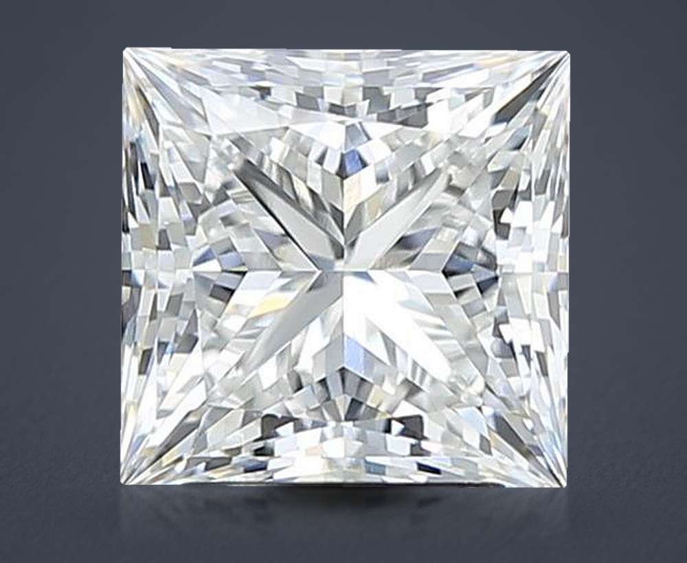 3.09 Carat Princess Lab Diamond