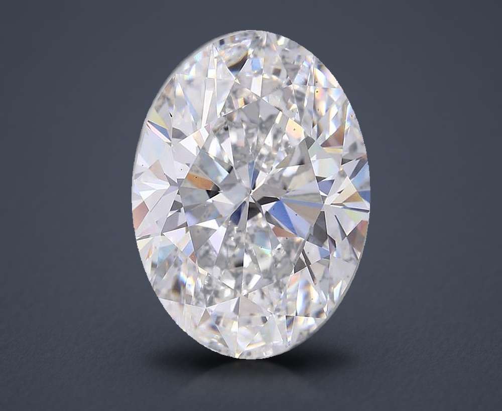 12.25 Carat Oval Lab Diamond