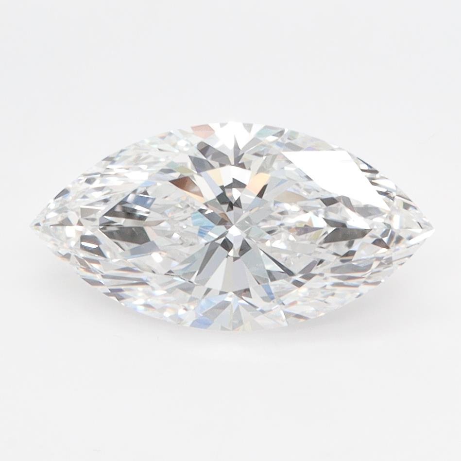 1.50ct D VVS1 Rare Carat Ideal Cut Marquise Lab Grown Diamond