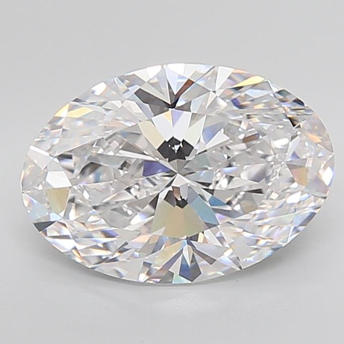 6.10 Carat Oval Lab Diamond