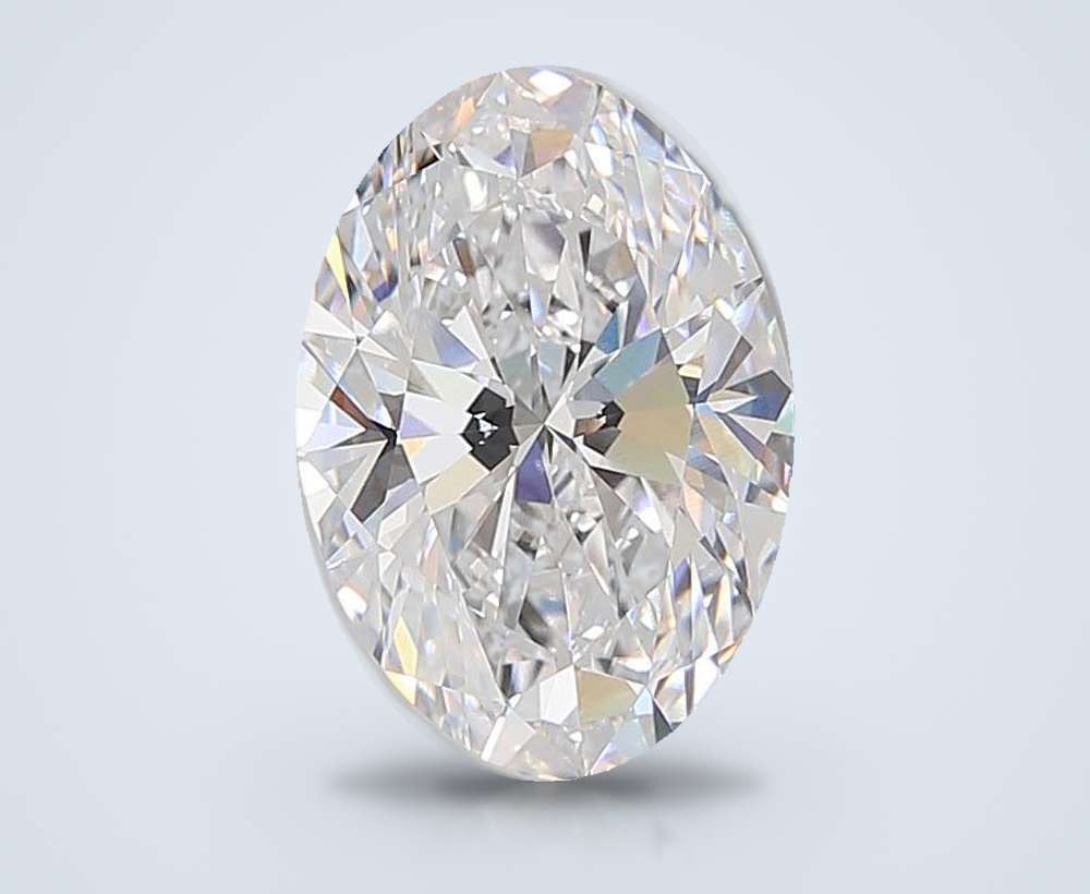 6.10 Carat Oval Lab Diamond