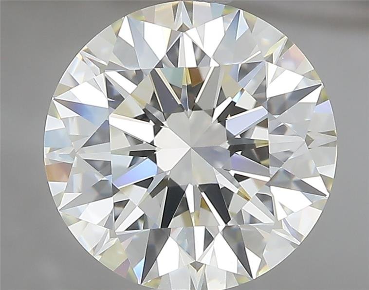 3.51ct J VVS2 Excellent Cut Round Diamond