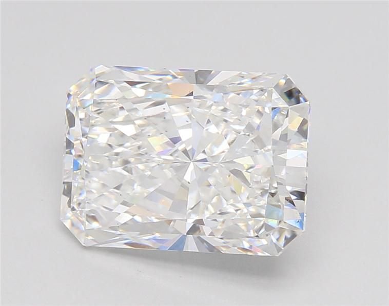 4.50ct E VS2 Rare Carat Ideal Cut Radiant Lab Grown Diamond