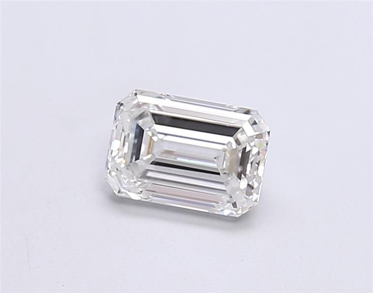 1.02ct F VS2 Rare Carat Ideal Cut Emerald Lab Grown Diamond