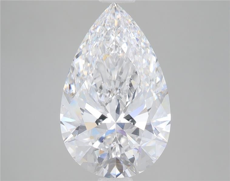 4.55 Carat Pear Lab Diamond
