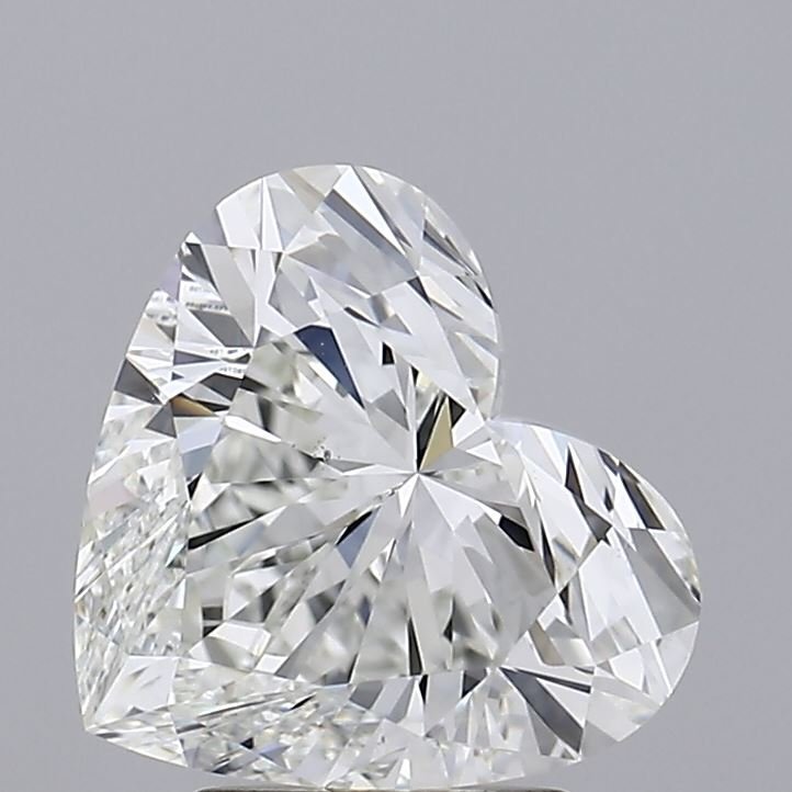 3.08ct G VS2 Rare Carat Ideal Cut Heart Lab Grown Diamond