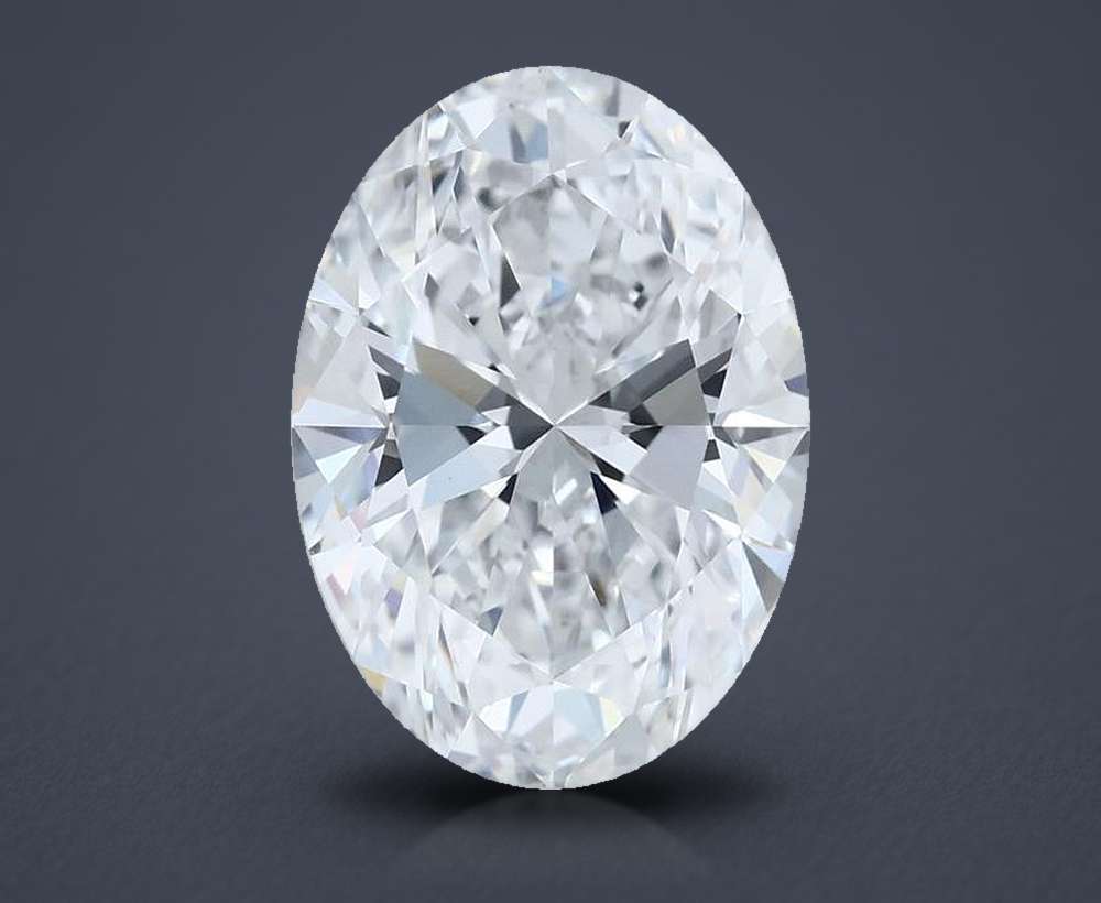 4.21 Carat Oval Lab Diamond
