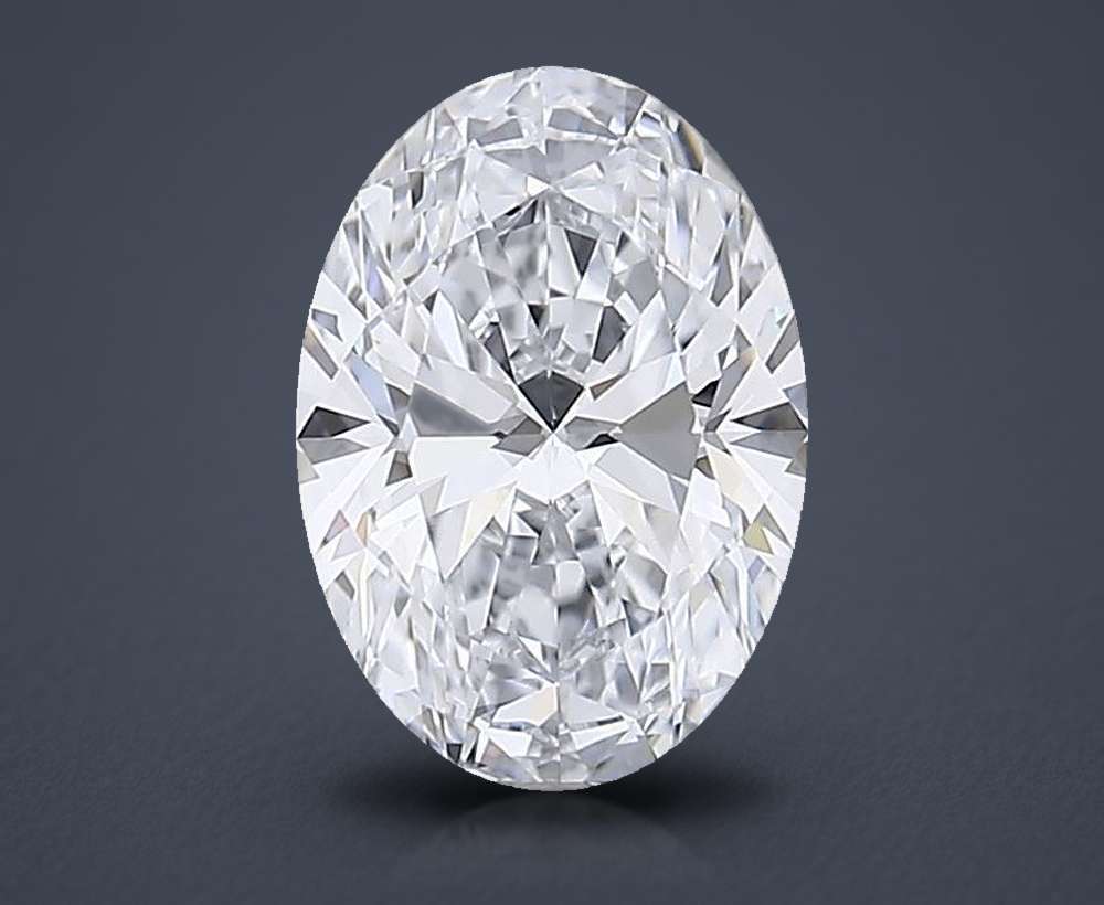 1.41 Carat Oval Lab Diamond