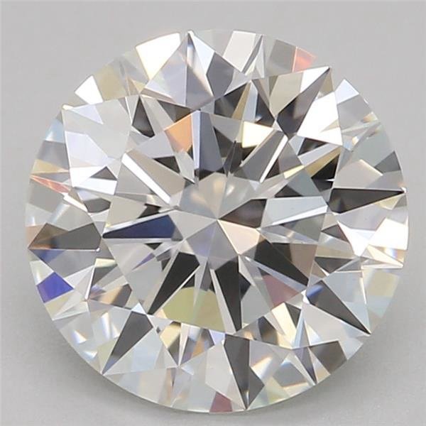 1.54ct F VVS2 Rare Carat Ideal Cut Round Lab Grown Diamond