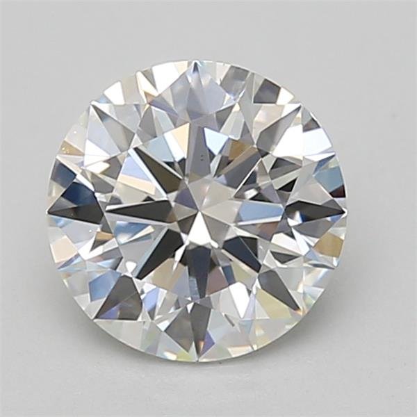 1.68ct F VS2 Rare Carat Ideal Cut Round Lab Grown Diamond