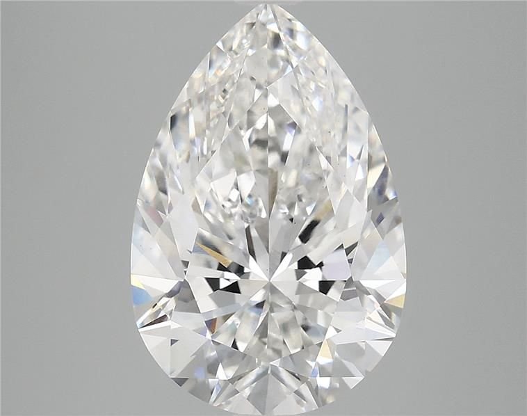 4.89 Carat Pear Lab Diamond
