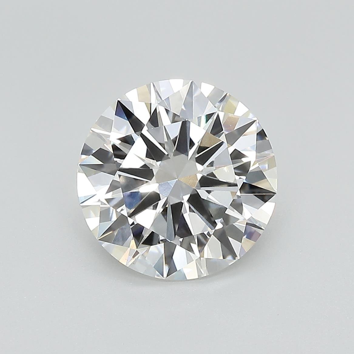 2.88ct G VVS2 Excellent Cut Round Lab Grown Diamond