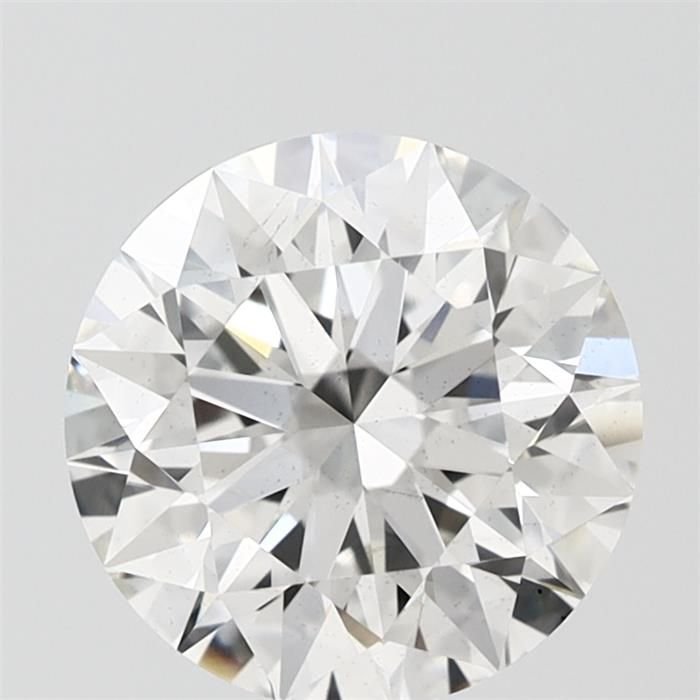 3.02ct F SI1 Rare Carat Ideal Cut Round Lab Grown Diamond