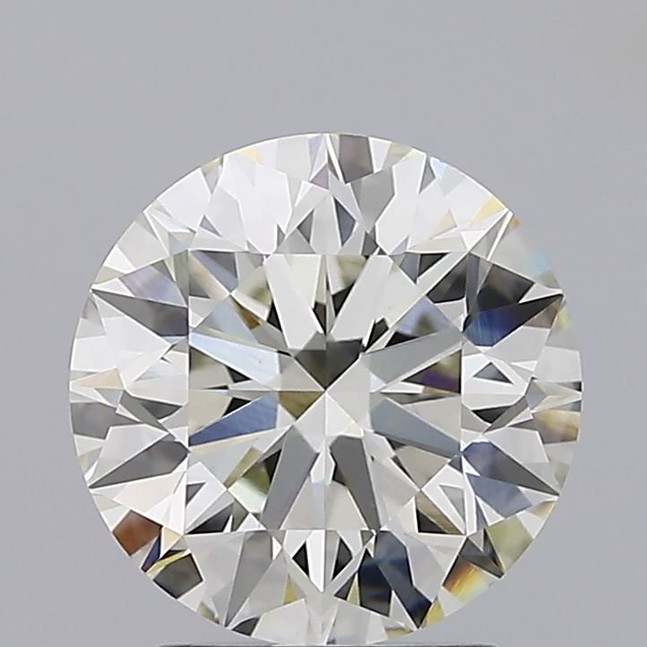 2.25ct J VVS2 Excellent Cut Round Lab Grown Diamond