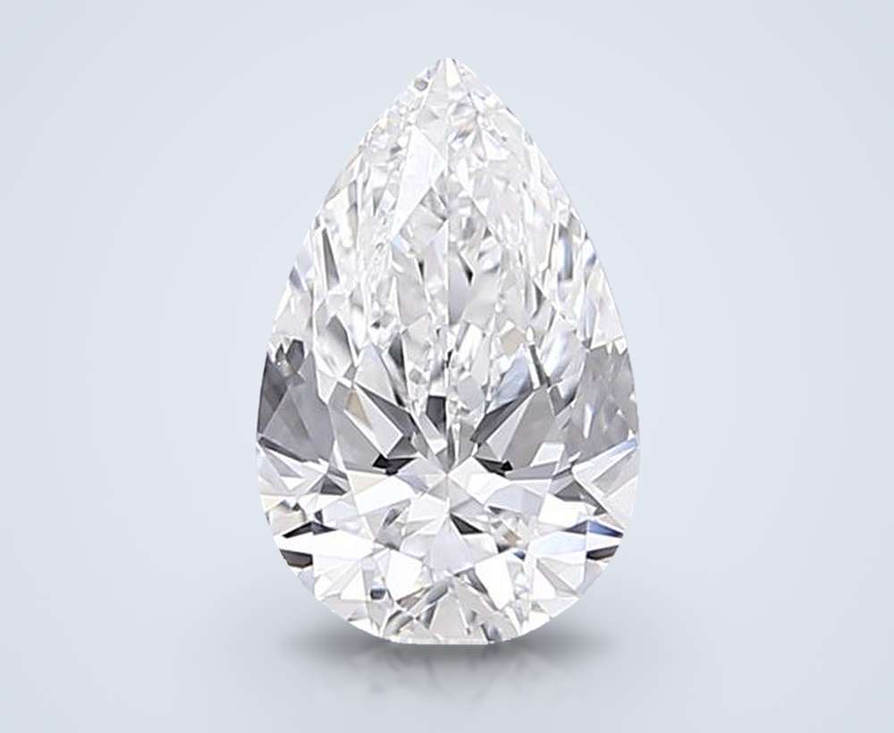 1.44 Carat Pear Lab Diamond
