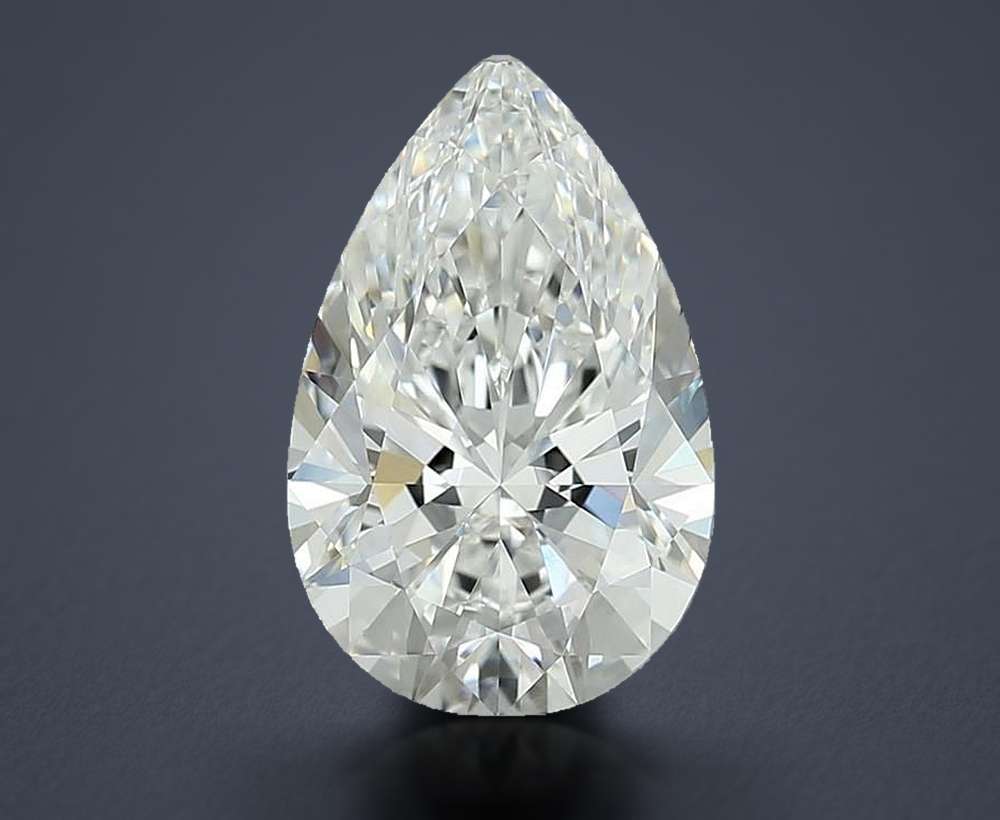 3.10 Carat Pear Lab Diamond