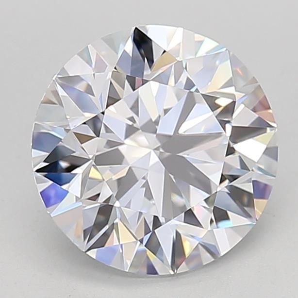 2.50ct F IF Rare Carat Ideal Cut Round Lab Grown Diamond