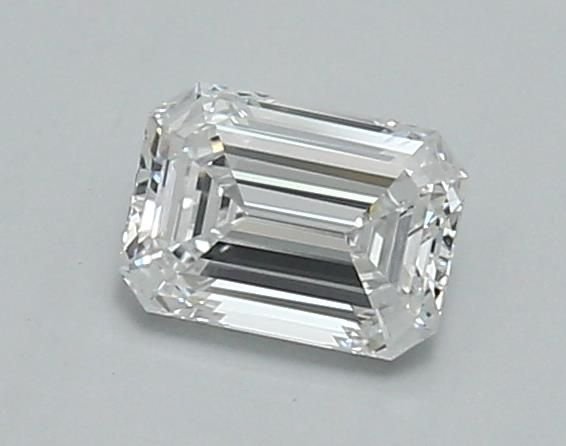 0.84ct E VVS2 Rare Carat Ideal Cut Emerald Lab Grown Diamond