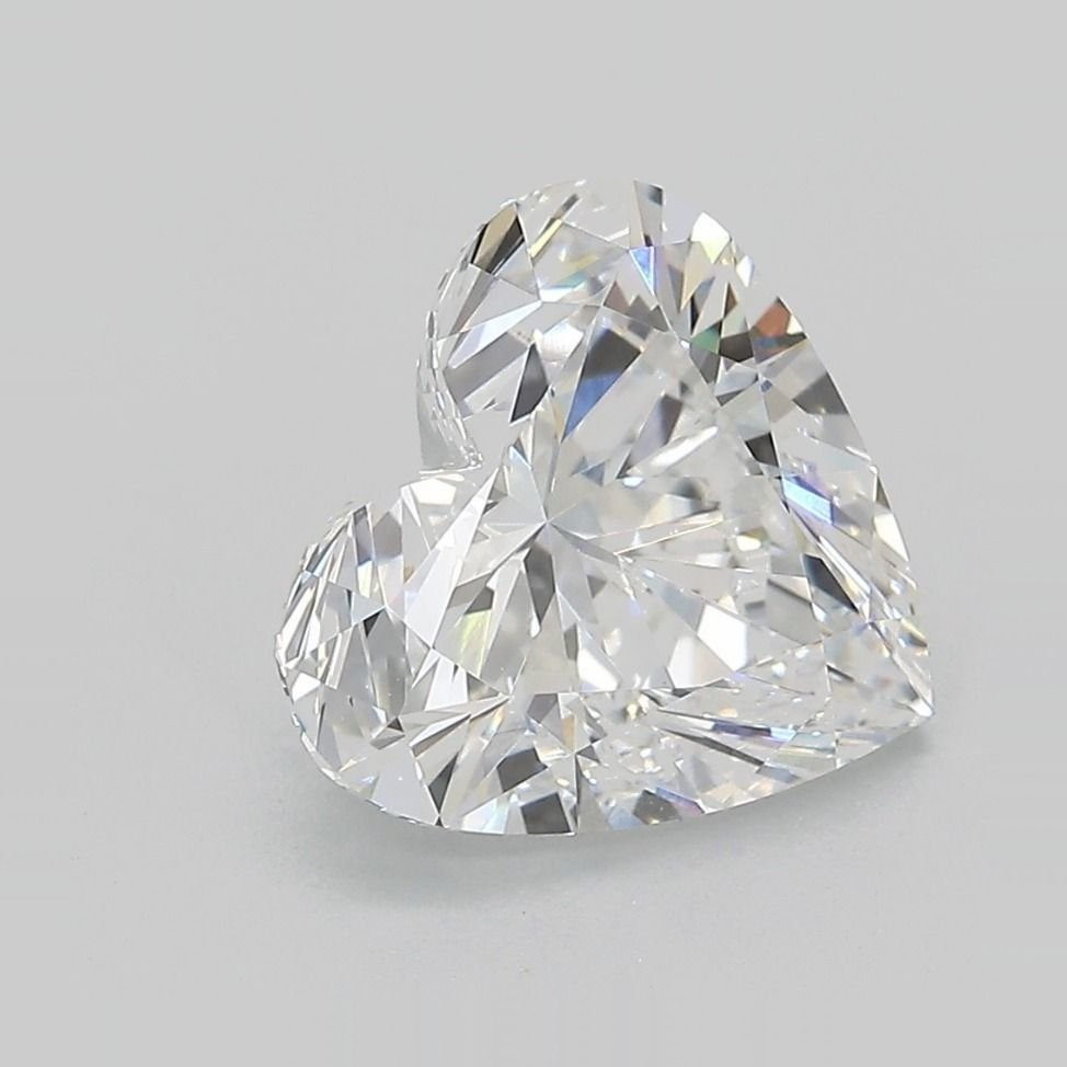 3.50ct D VVS2 Rare Carat Ideal Cut Heart Lab Grown Diamond