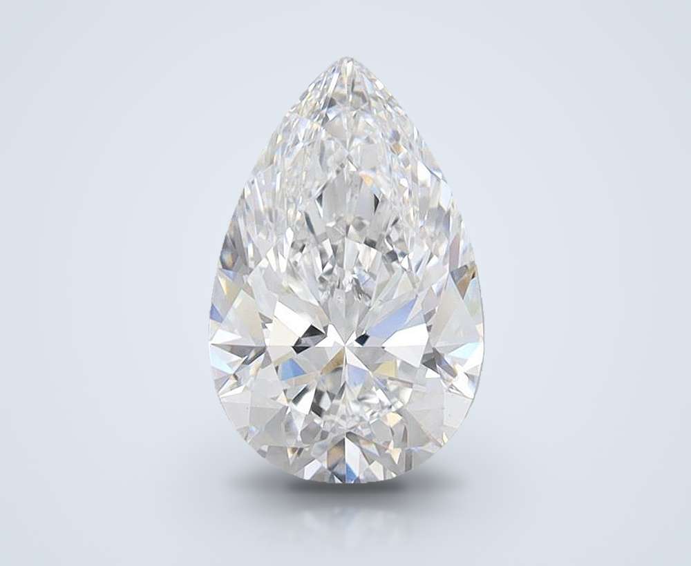 1.73 Carat Pear Lab Diamond