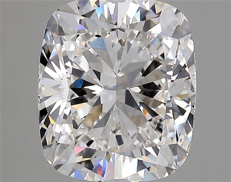 3.38ct H VVS2 Rare Carat Ideal Cut Cushion Lab Grown Diamond