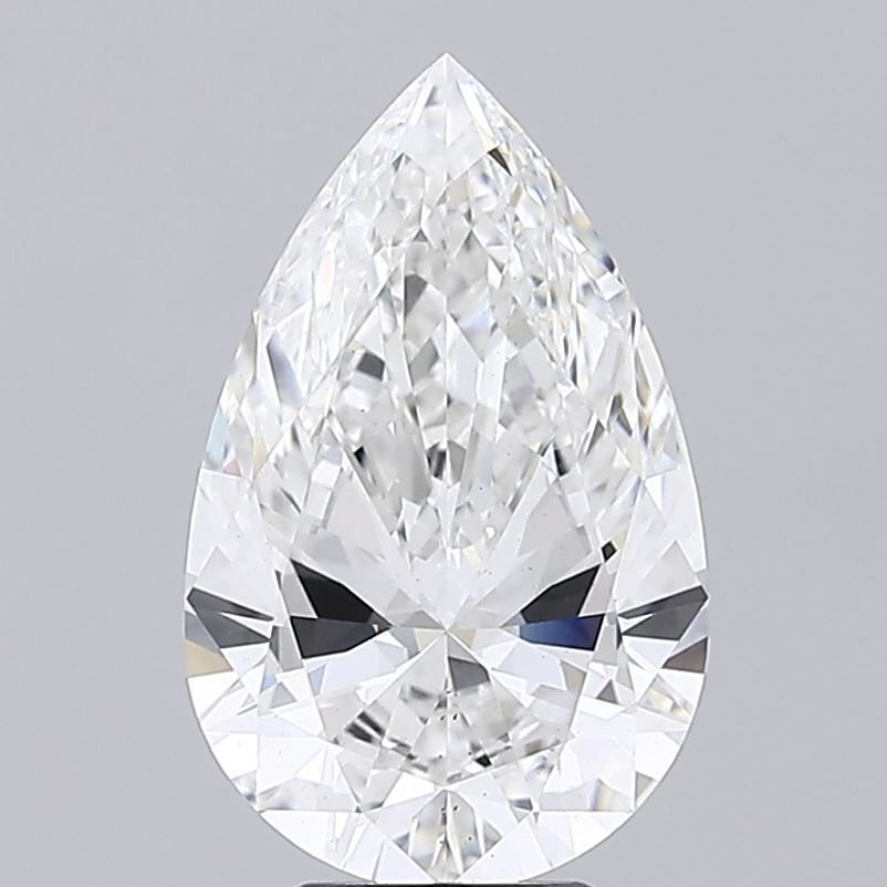 6.01 Carat Pear Lab Diamond