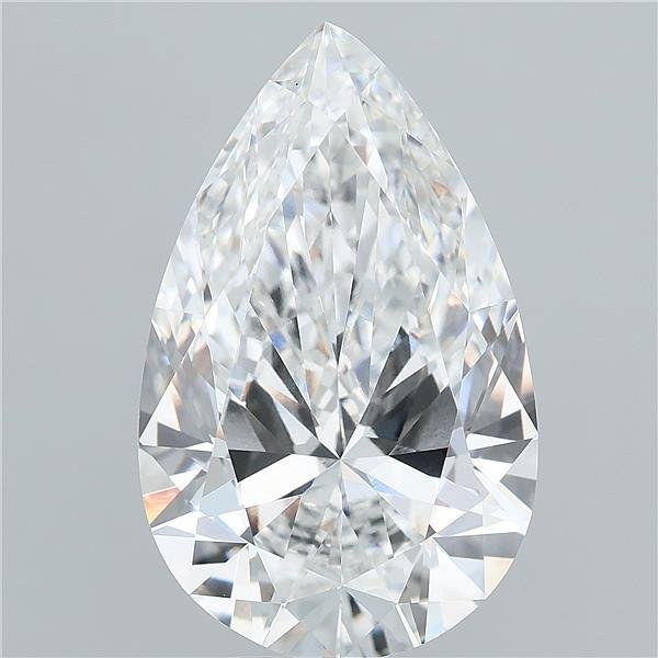 8.01 Carat Pear Lab Diamond