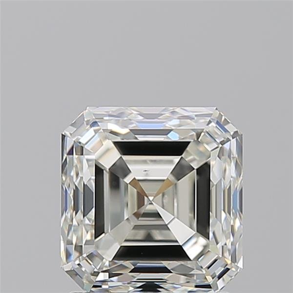 2.02ct J VS2 Very Good Cut Asscher Diamond