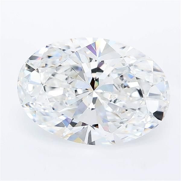 3.57ct D VS1 Rare Carat Ideal Cut Oval Lab Grown Diamond