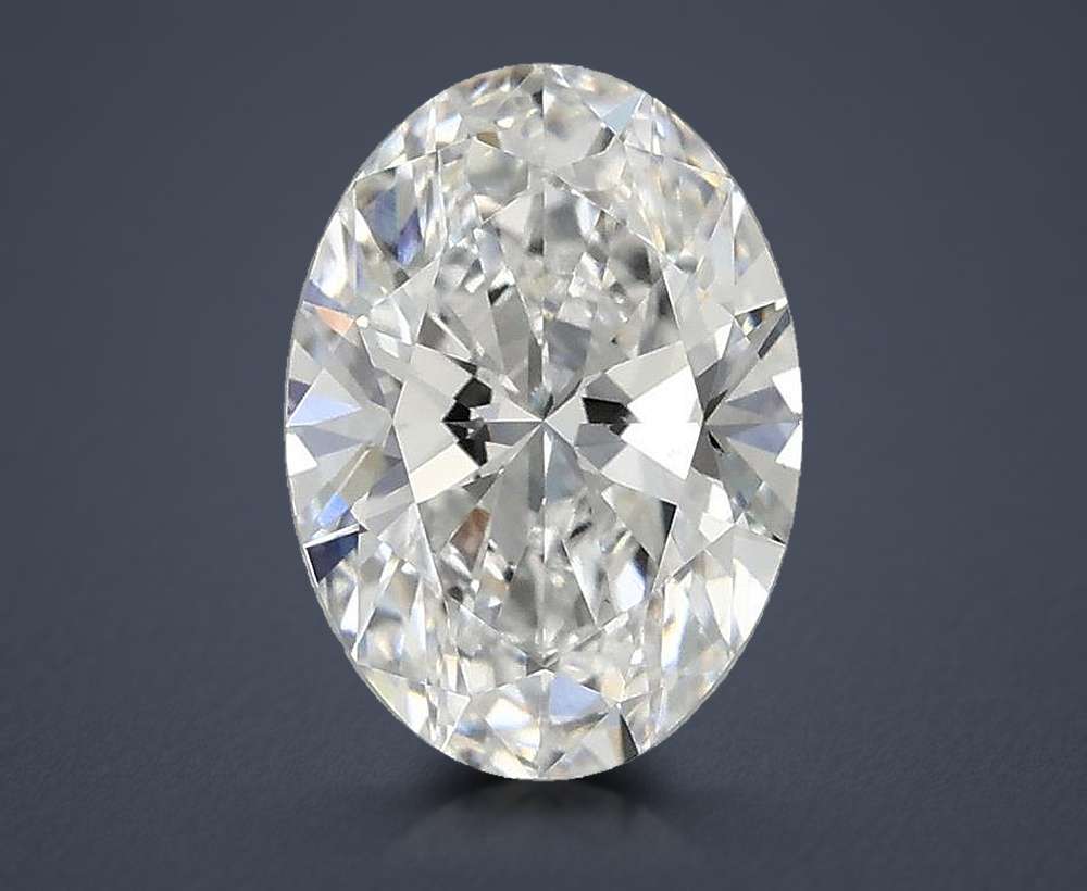 1.64 Carat Oval Lab Diamond
