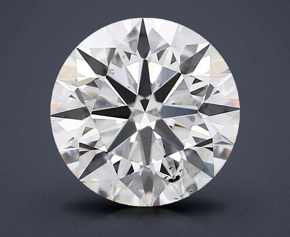 2.74 Carat Round Lab Diamond