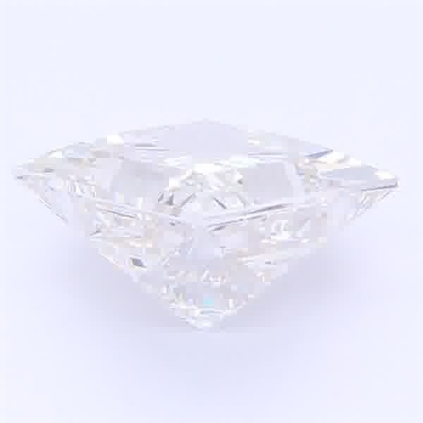 0.90ct I VVS2 Rare Carat Ideal Cut Princess Lab Grown Diamond