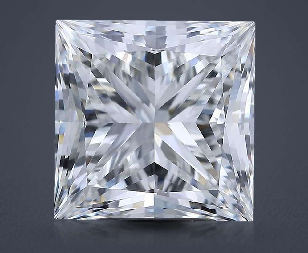 4.50 Carat Princess Lab Diamond