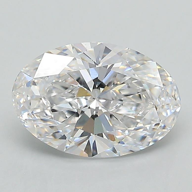 1.59ct D VS1 Rare Carat Ideal Cut Oval Lab Grown Diamond