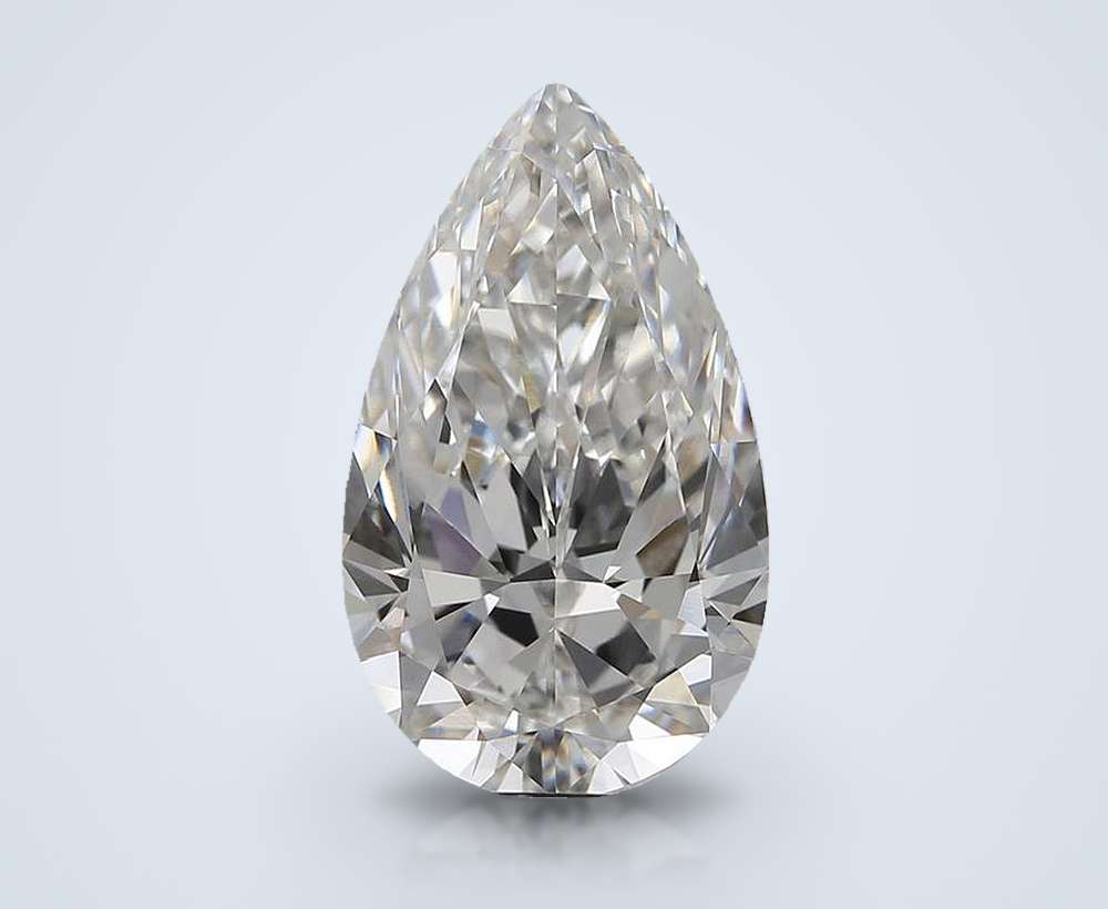 4.12 Carat Pear Lab Diamond