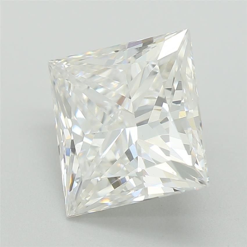 2.09ct E VS1 Rare Carat Ideal Cut Princess Lab Grown Diamond
