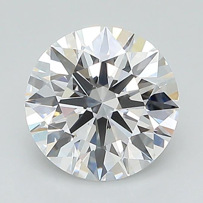 1.39ct D VS2 Rare Carat Ideal Cut Round Lab Grown Diamond