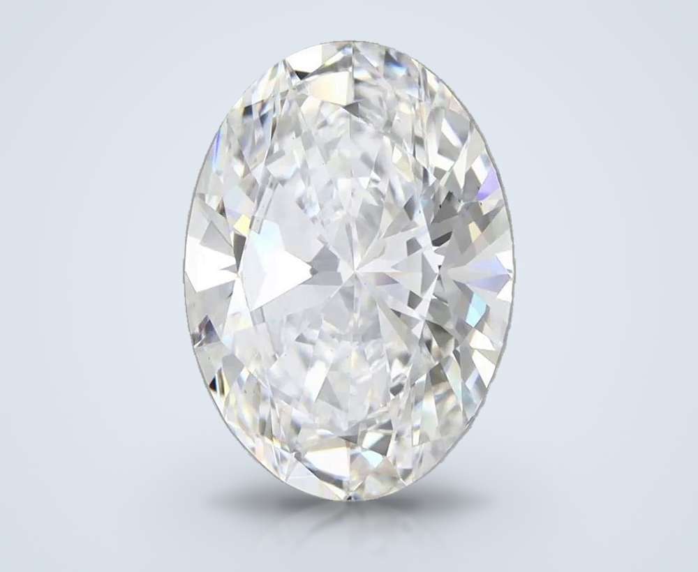 4.38 Carat Oval Lab Diamond