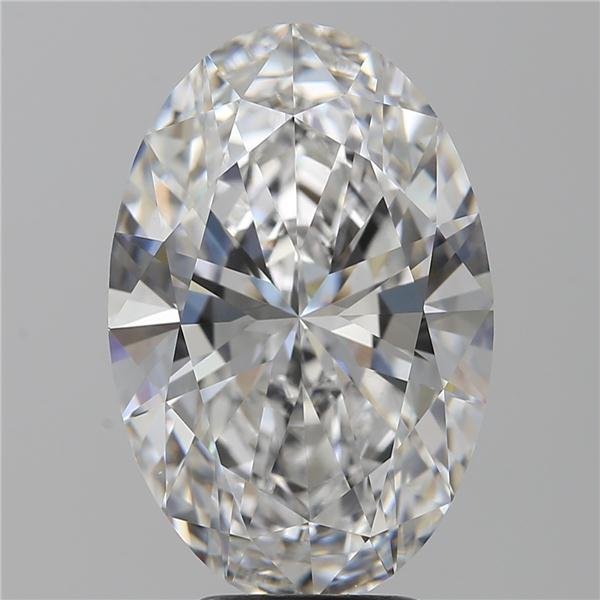 5.52 Carat Oval Lab Diamond