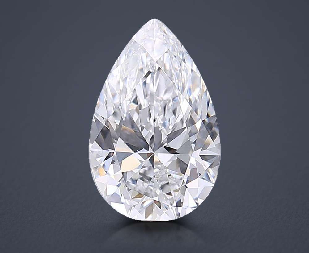 2.70 Carat Pear Lab Diamond