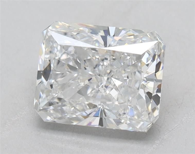 0.90ct E VS2 Very Good Cut Radiant Lab Grown Diamond