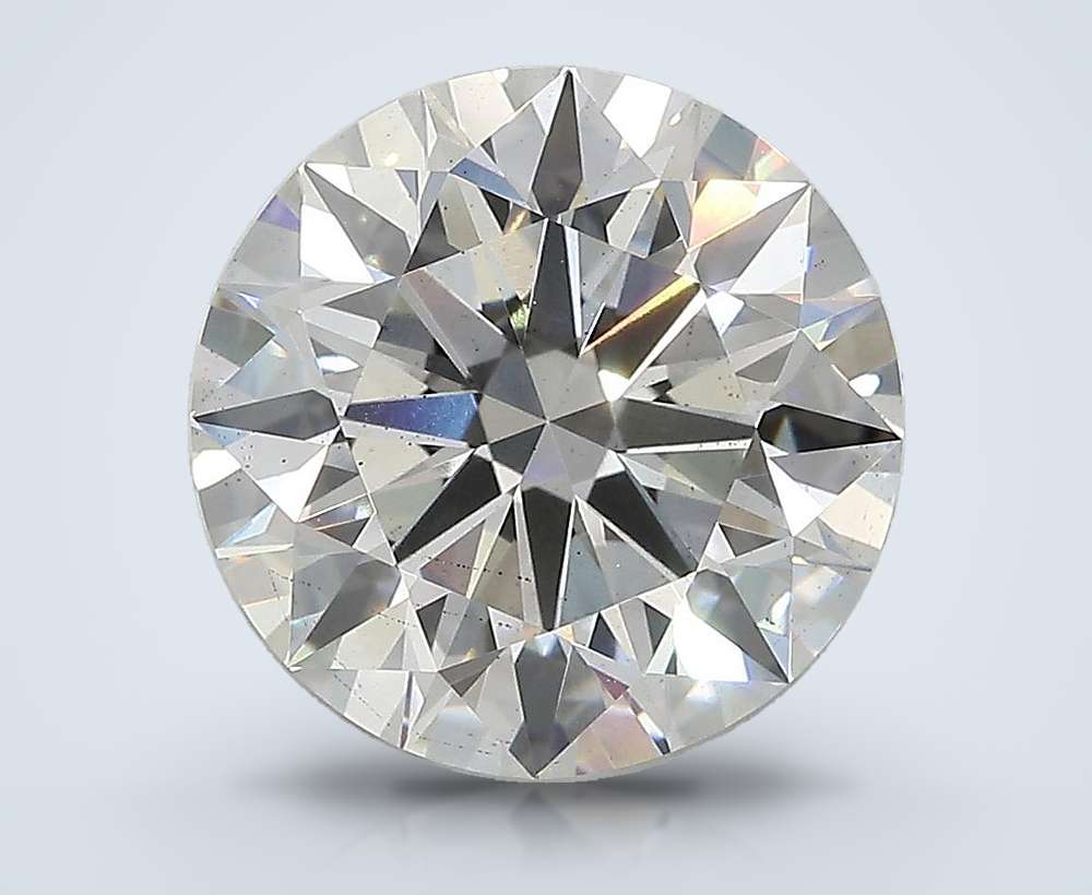4.40 Carat Round Lab Diamond