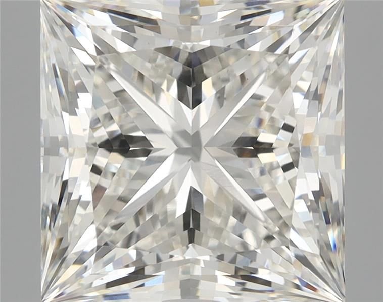 7.14ct G VS1 Rare Carat Ideal Cut Princess Lab Grown Diamond