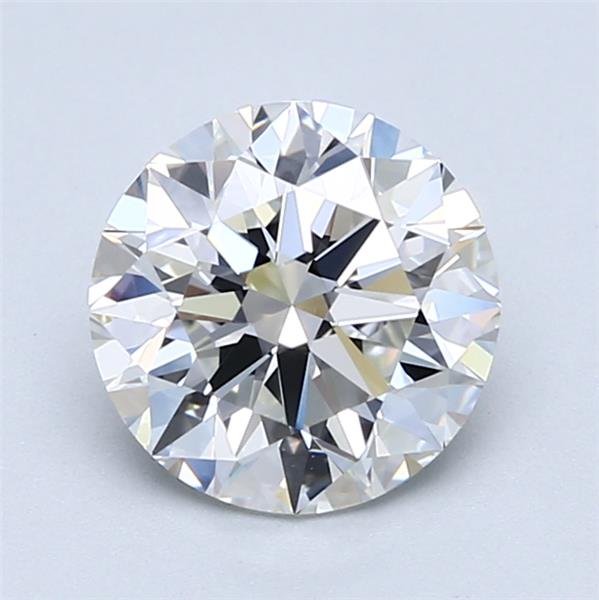 2.01ct G VVS2 Rare Carat Ideal Cut Round Diamond