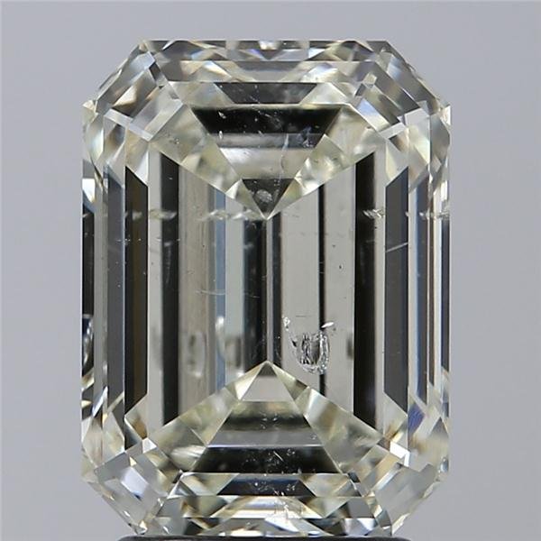 3.21ct K SI2 Excellent Cut Emerald Diamond
