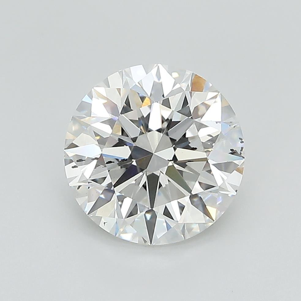 2.24ct F SI1 Excellent Cut Round Lab Grown Diamond