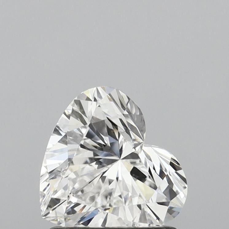 1.04ct E VVS2 Rare Carat Ideal Cut Heart Lab Grown Diamond