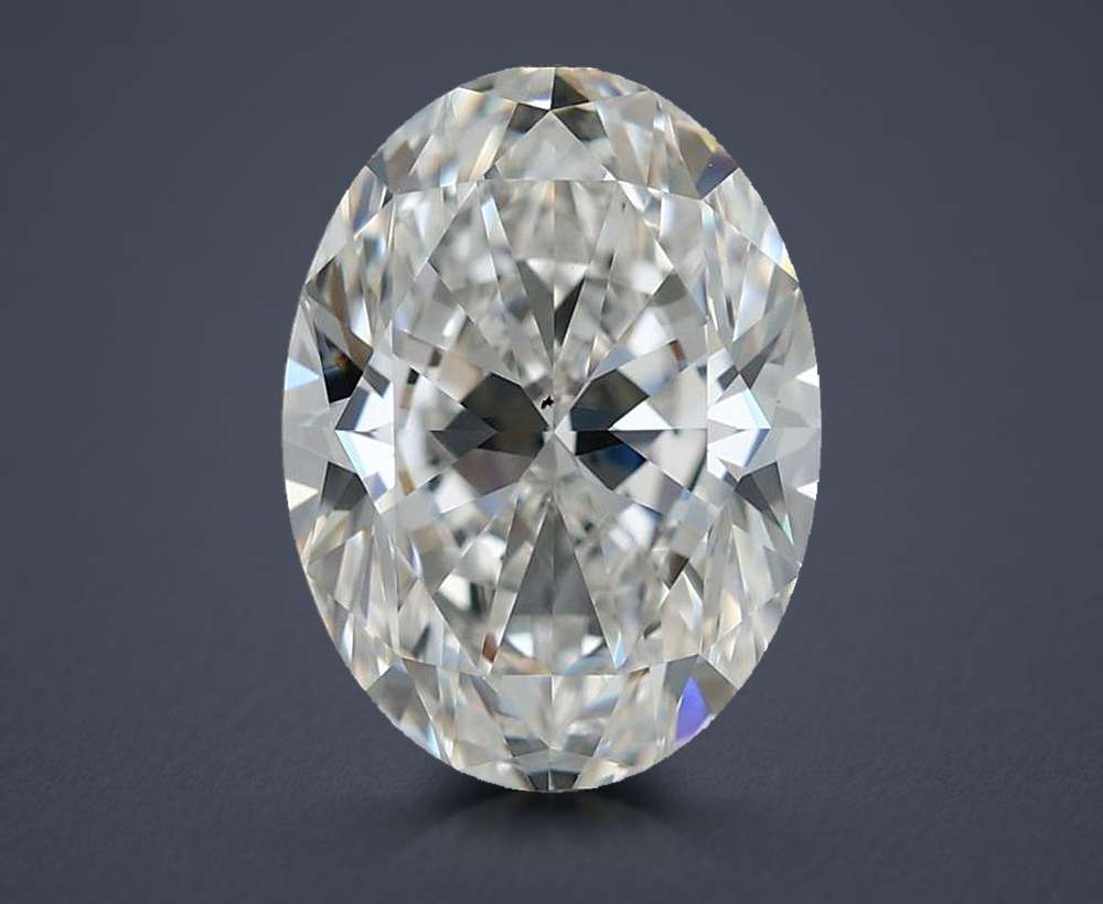 1.71 Carat Oval Natural Diamond
