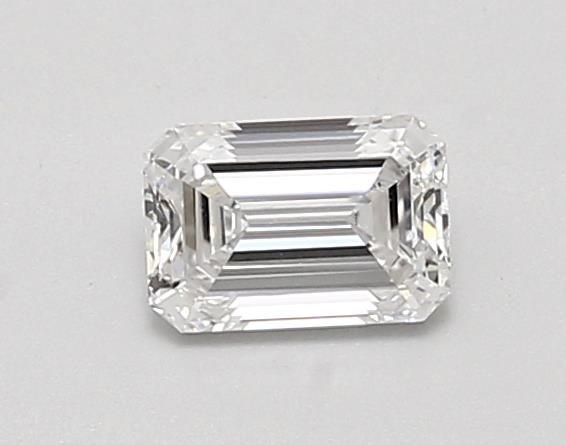 0.70ct E VVS2 Rare Carat Ideal Cut Emerald Lab Grown Diamond