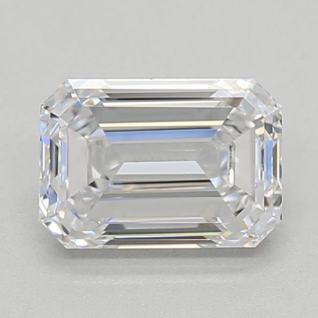 0.98ct D VVS2 Rare Carat Ideal Cut Emerald Lab Grown Diamond